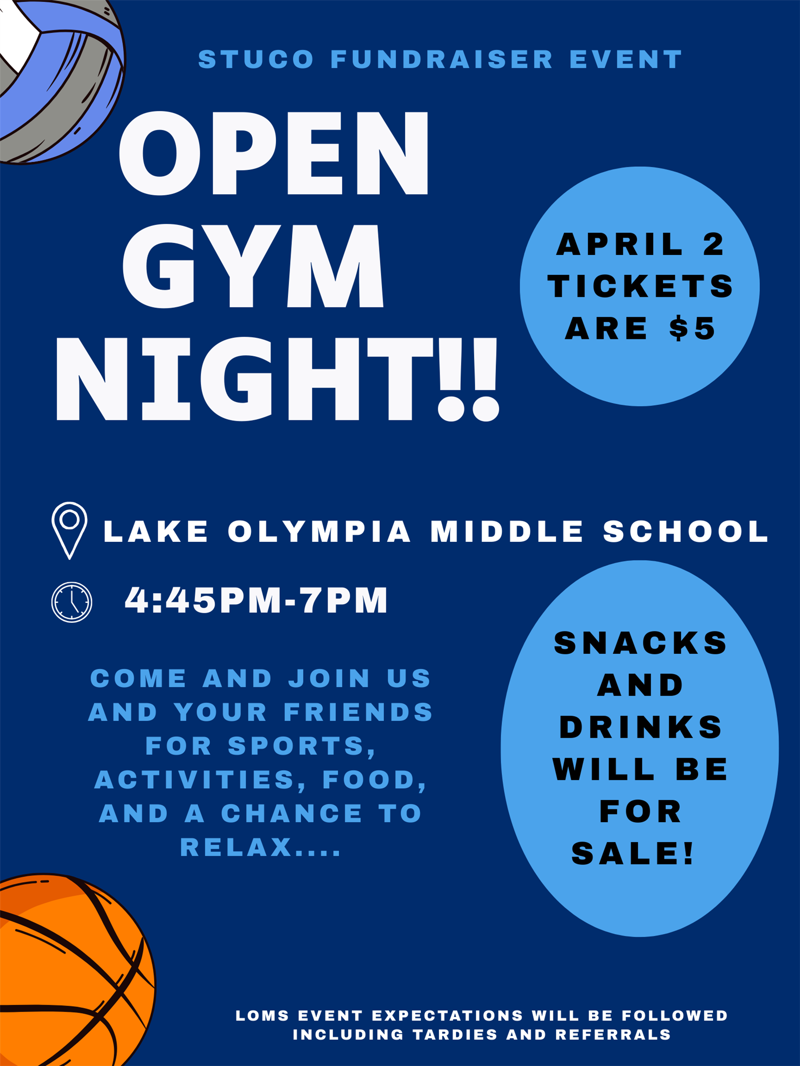  Open Gym Night 